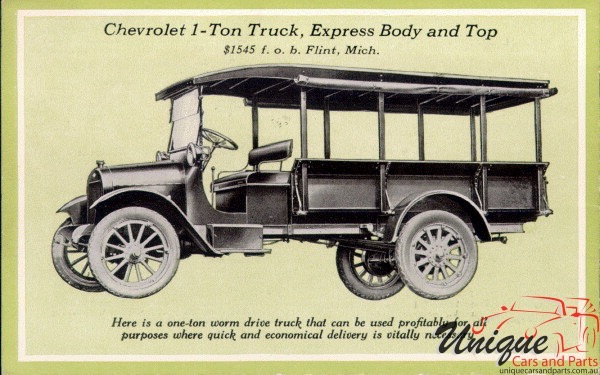 1922 Chevrolet Brochure Page 6